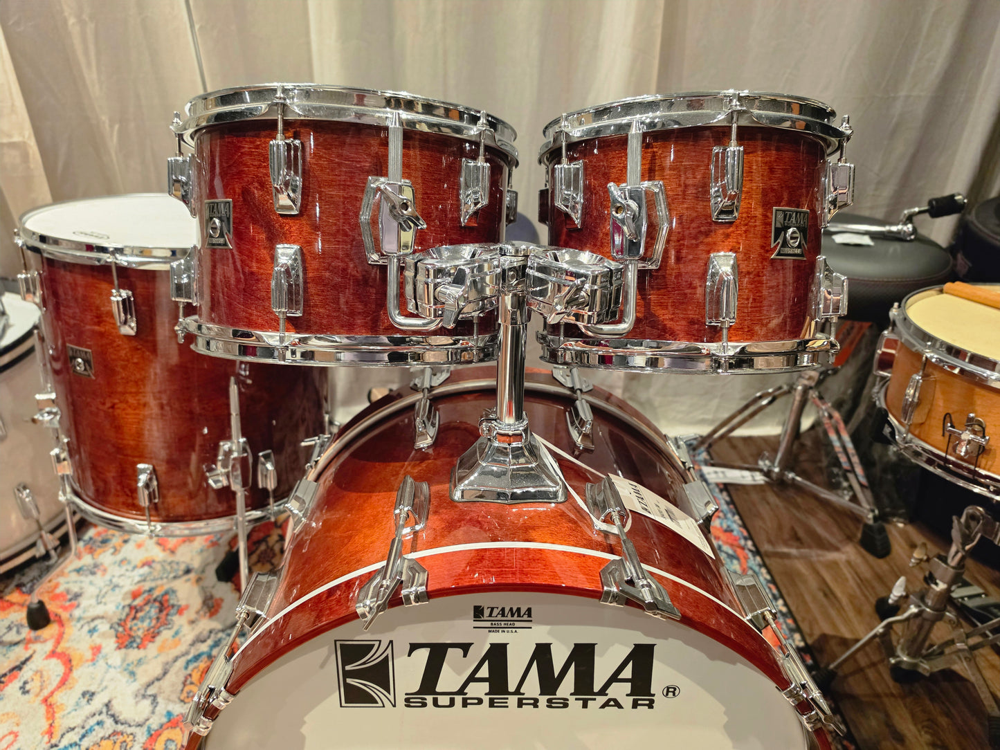 Tama 50th limited Superstar Reissue 4 pieces drums kit