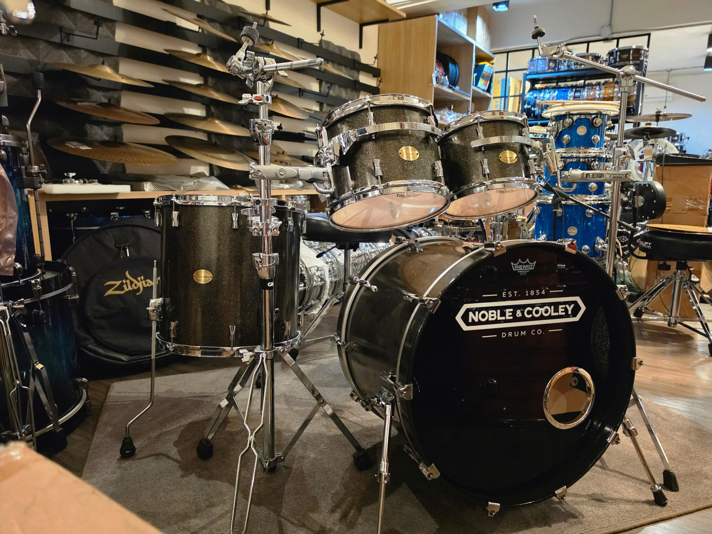 Noble & Cooley NC CD Maple 4 pcs. drums kit