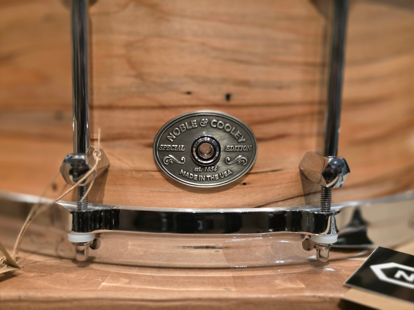 Noble & Cooley NC SS classic special edition Ambrosia Maple 14x6 snare drum (20 limited)