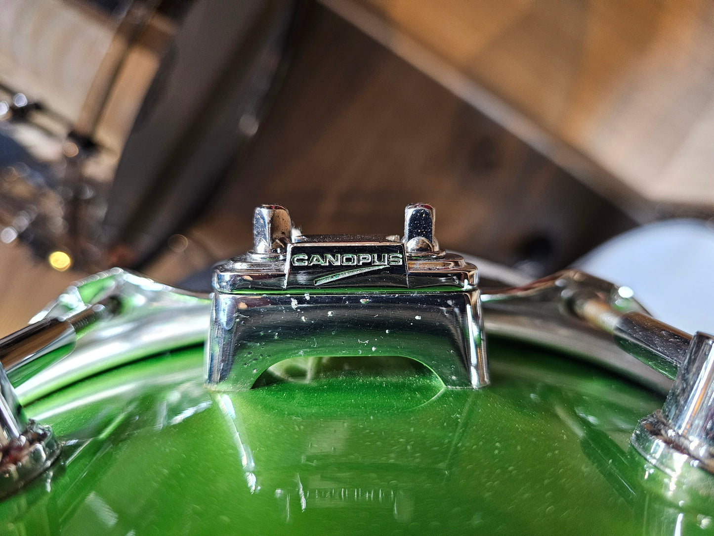 Canopus Type-R Maple 14×5.5 snare drum