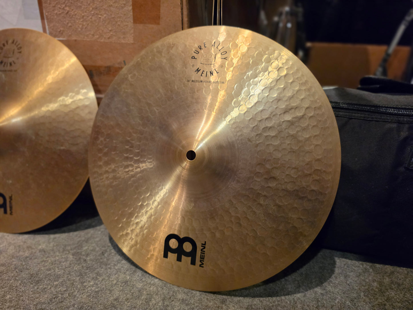 Meinl Pure alloy medium hihats 14"