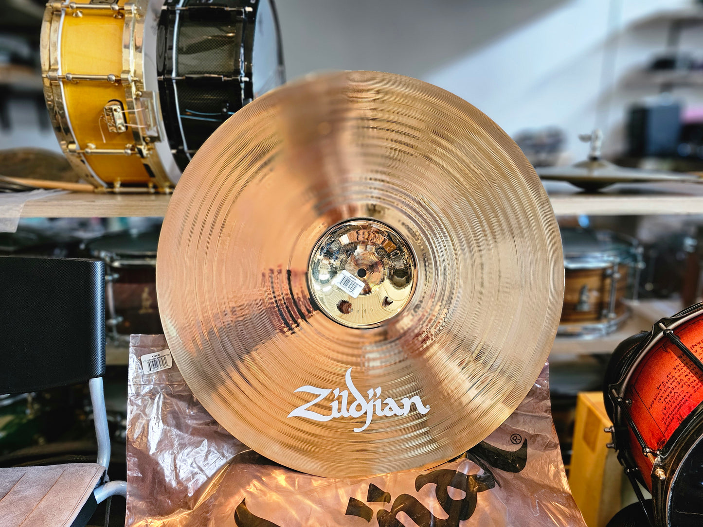 Zildjian A custom 20th anniversary medium thin ride 21"