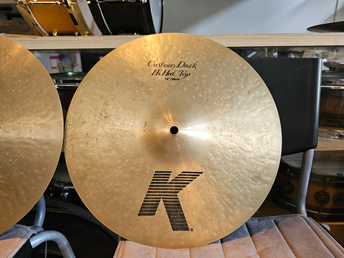 Zildjian K custom dark hihats 14"