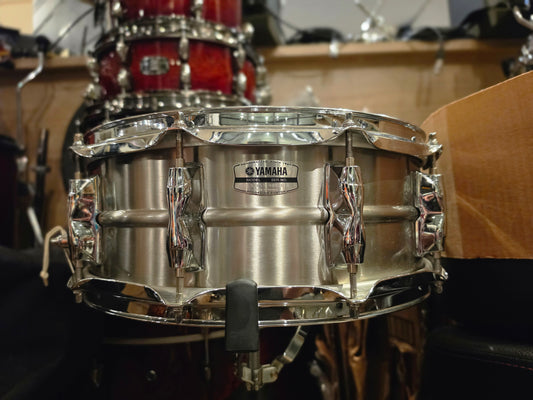 Yamaha Recording custom stainless steel 14x5.5 snare drum