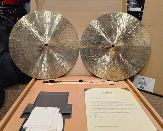 Meinl Byzance Foundry reserve hihats 15"