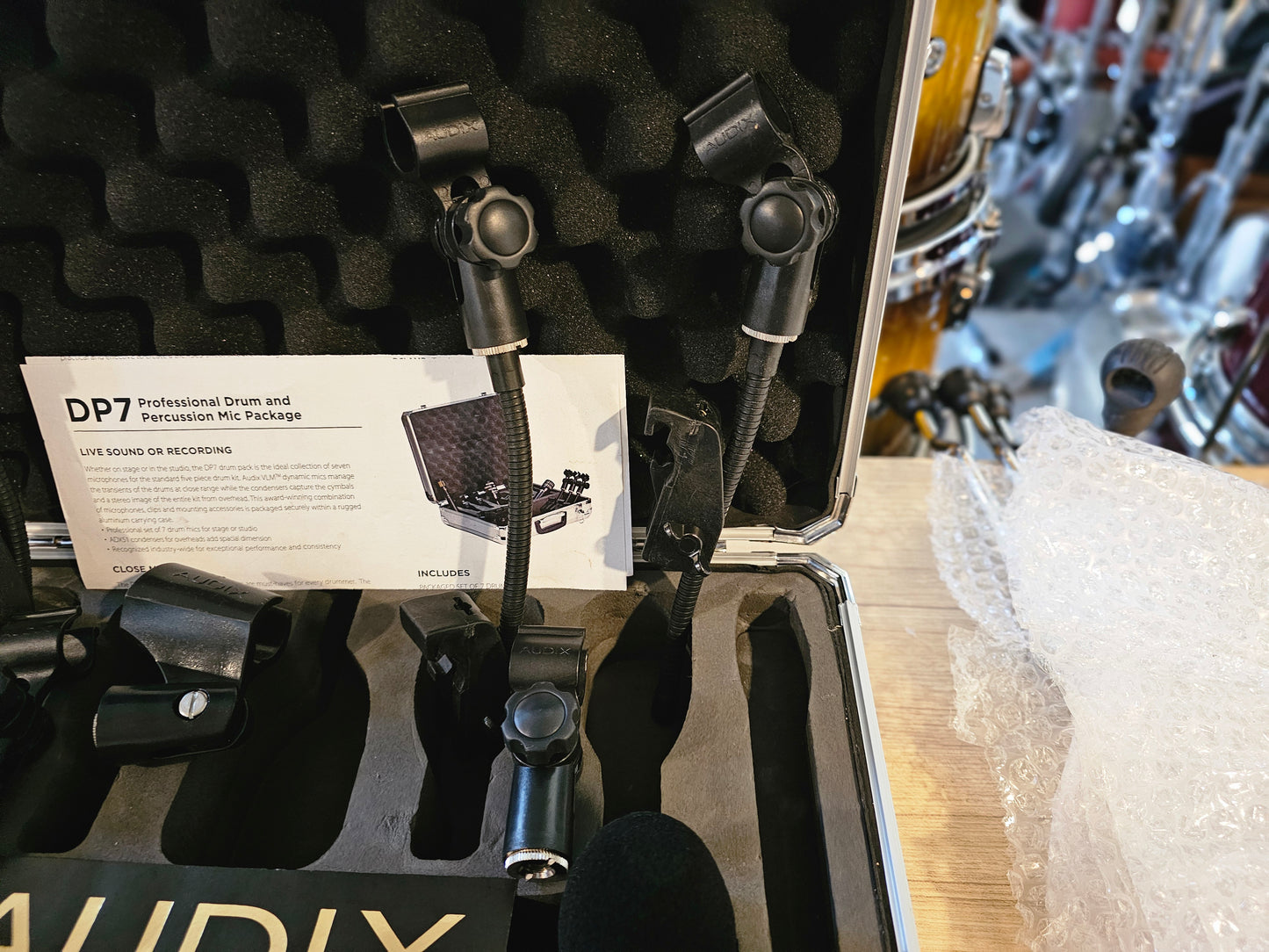Audix DP7 7-piece drum microphone pack