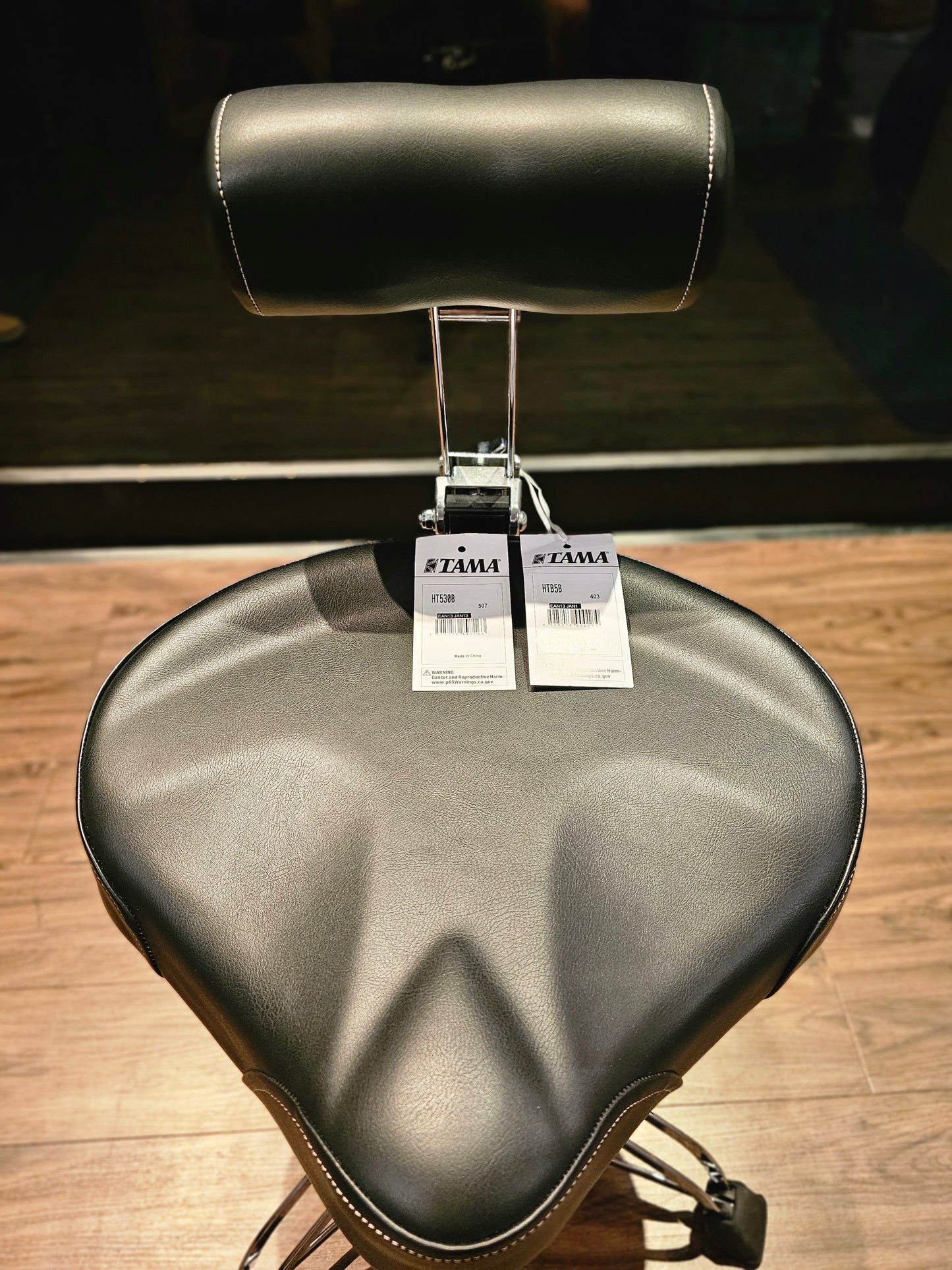 เก้าอี้กลอง Tama HT530B 1st chair wide rider trio drum throne + HTB5B back rest