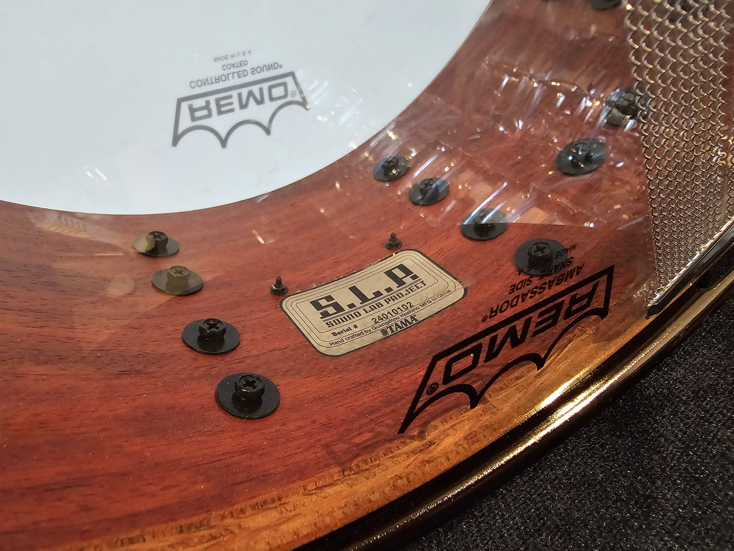 Tama SLP G-Bubinga 13 plies 10mm 14x6 snare drum