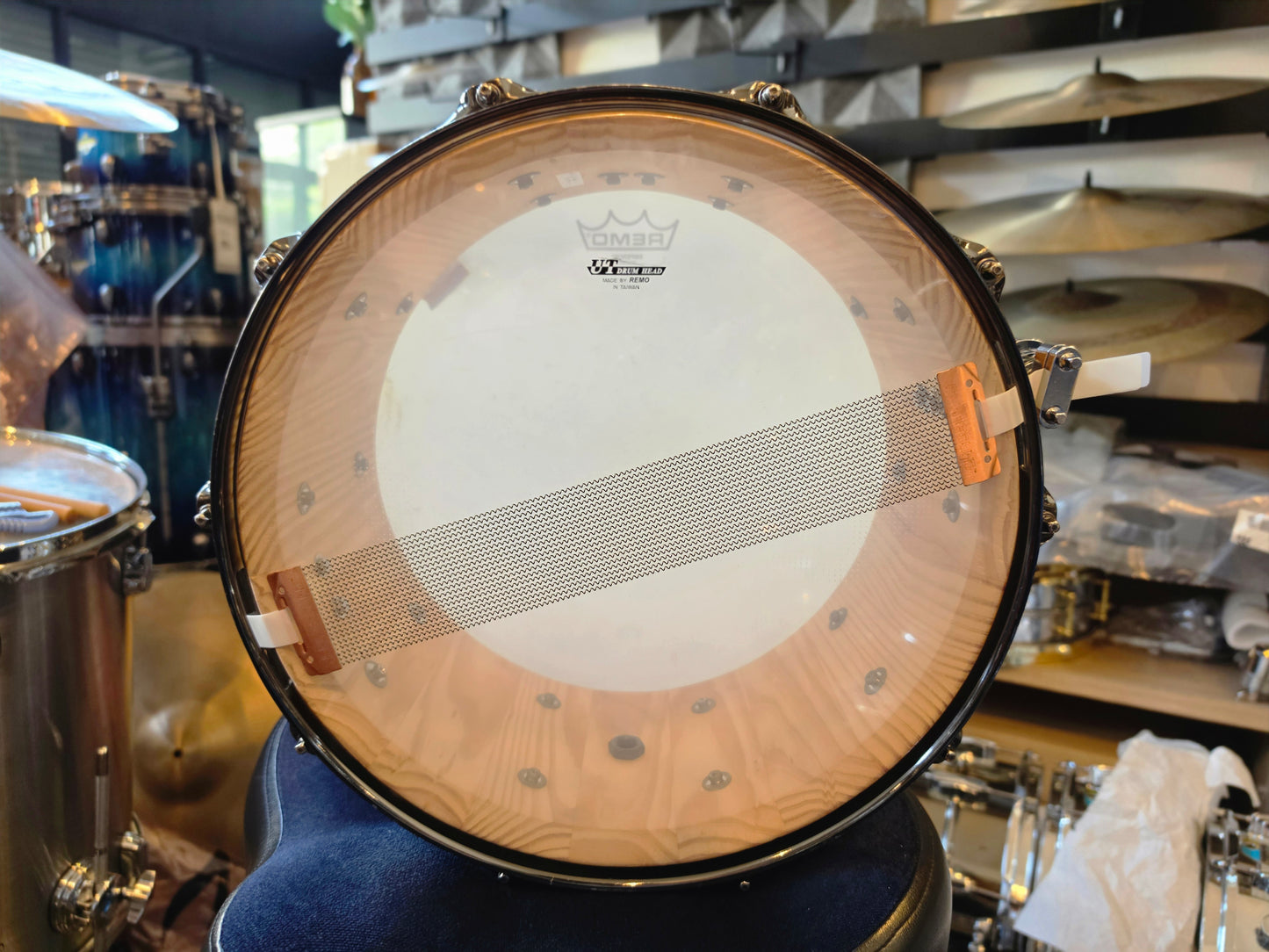 Outlaw Drums Heart Pine stave shell 14x6.5 snare drum