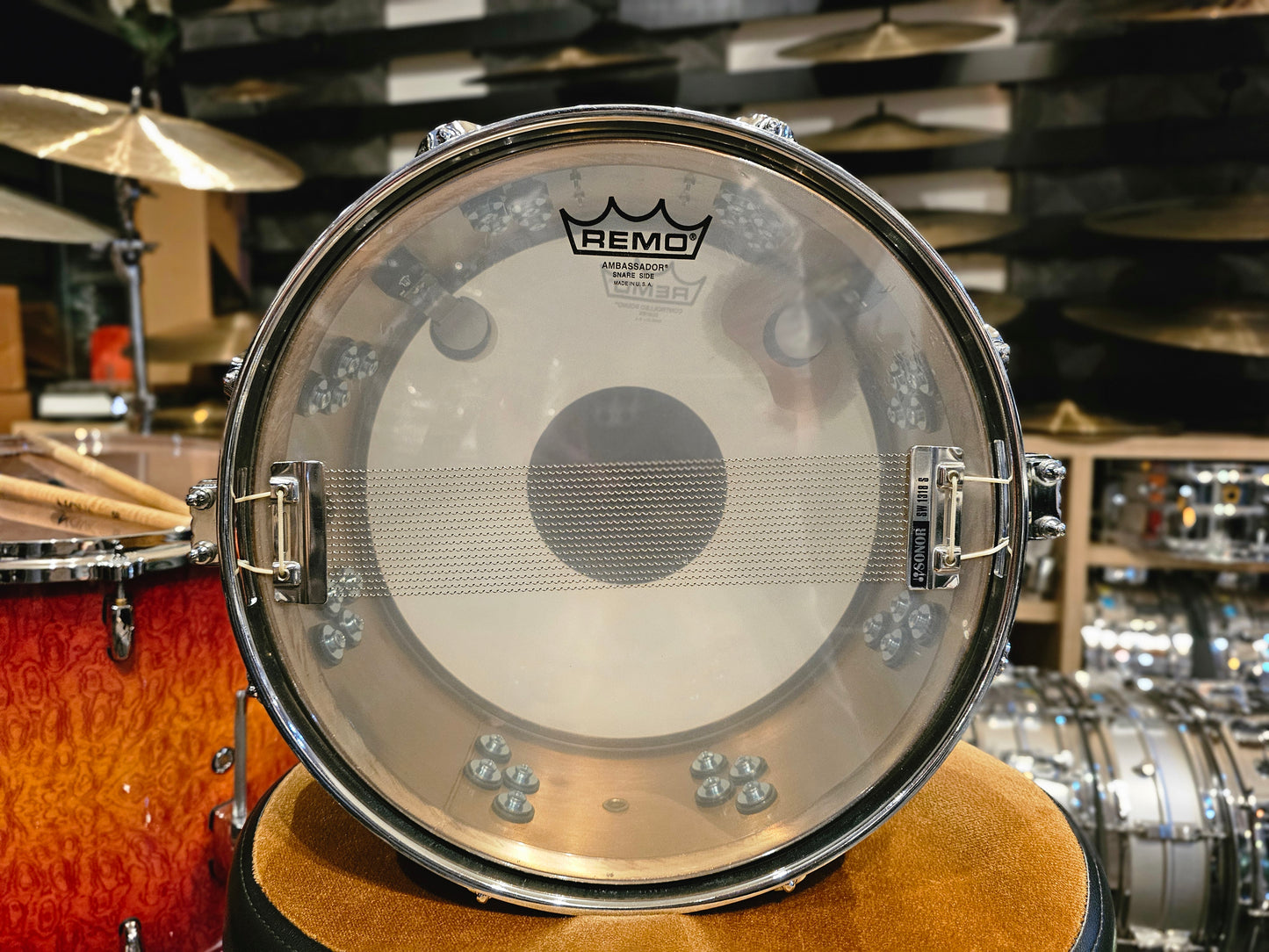 Sonor Benny Greb signature V.2 brass shell 13x5.75 snare drum