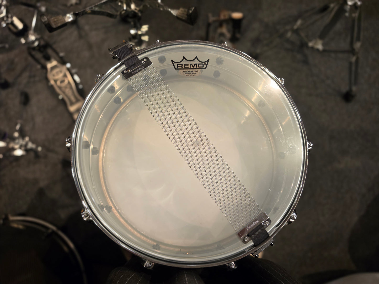 Tama Stewart Copeland signature brass shell 14x5 snare drum