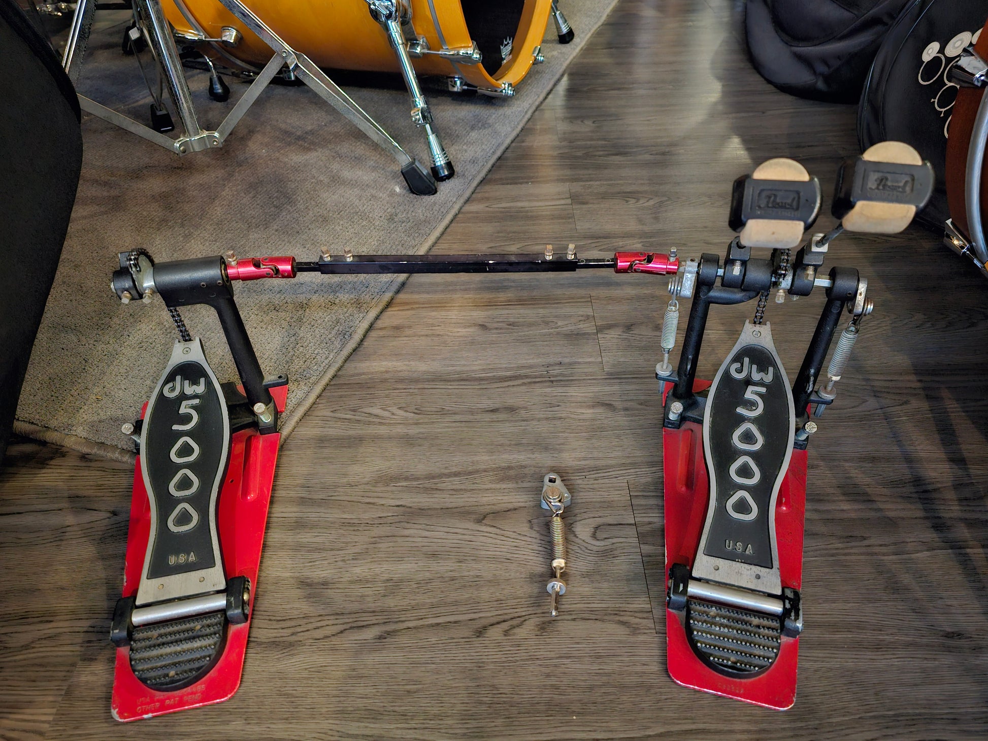 Dw 5002 US single chain double pedal