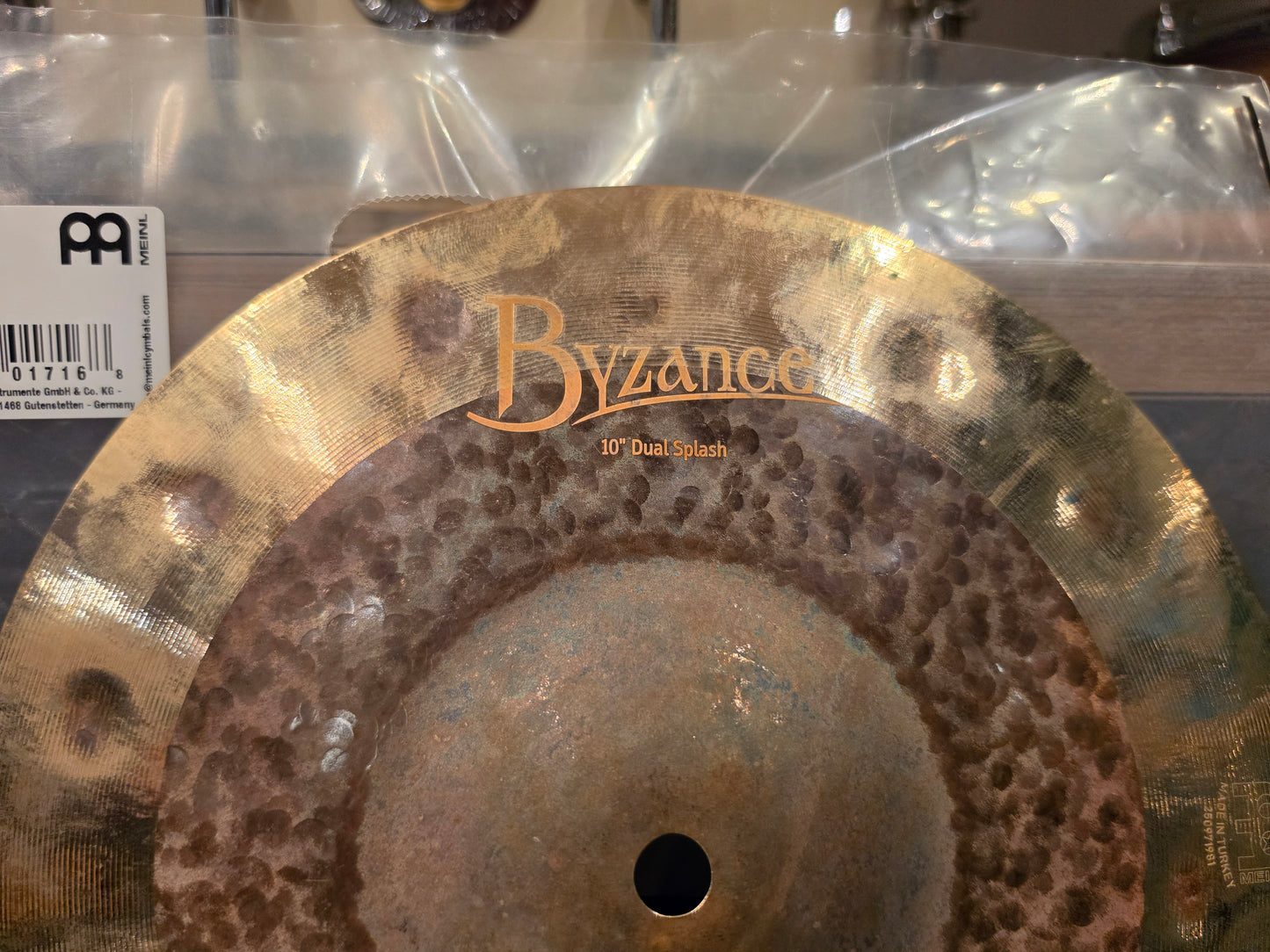 Meinl Byzance extra dry Dual splash 10"