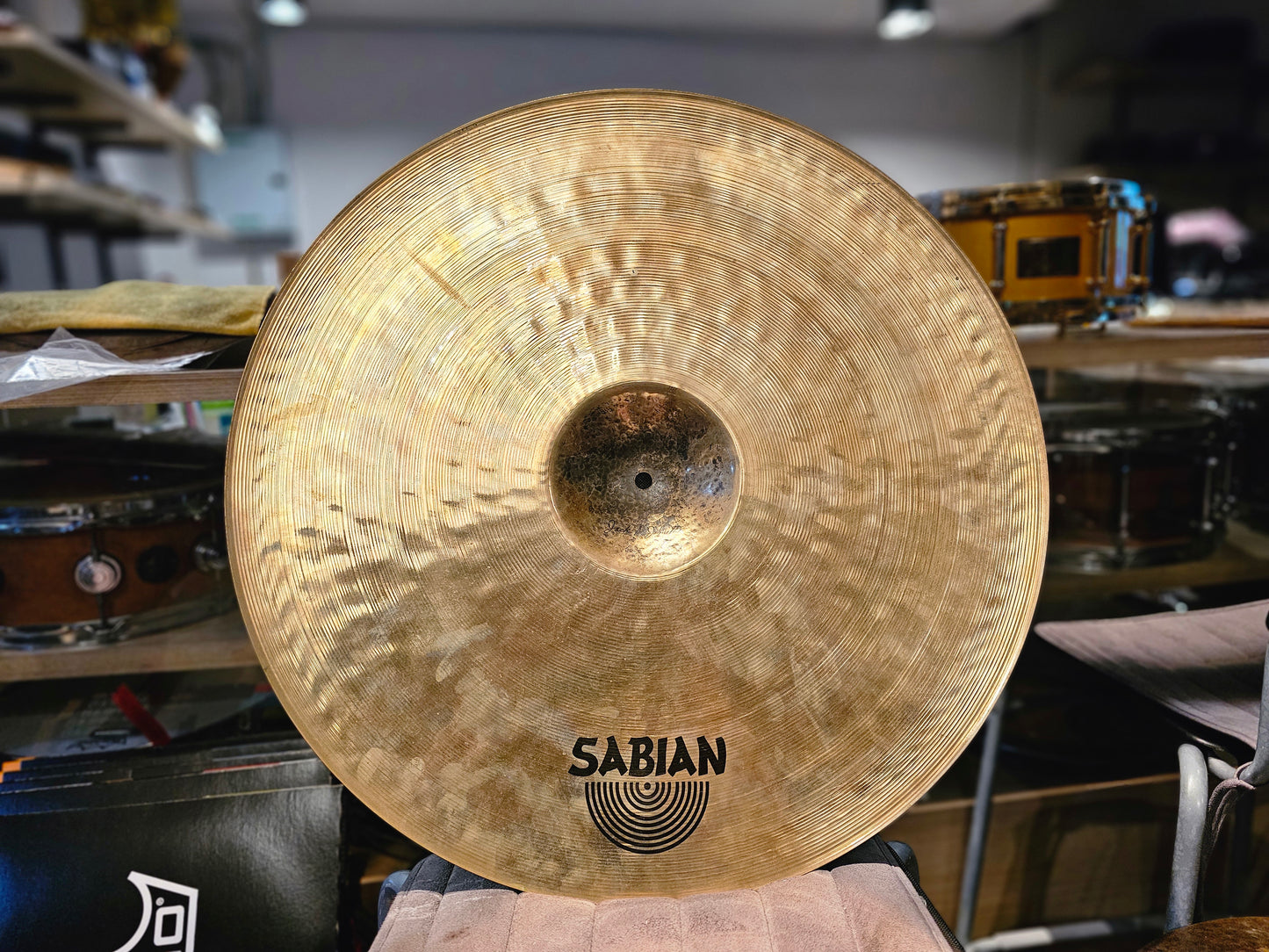 Sabian HHX shimmering '75' limited edition ride 22"