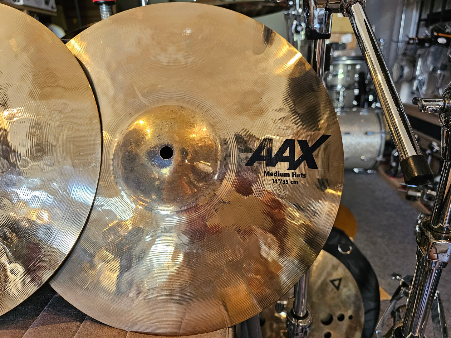 Sabian AAX medium 14" hihats