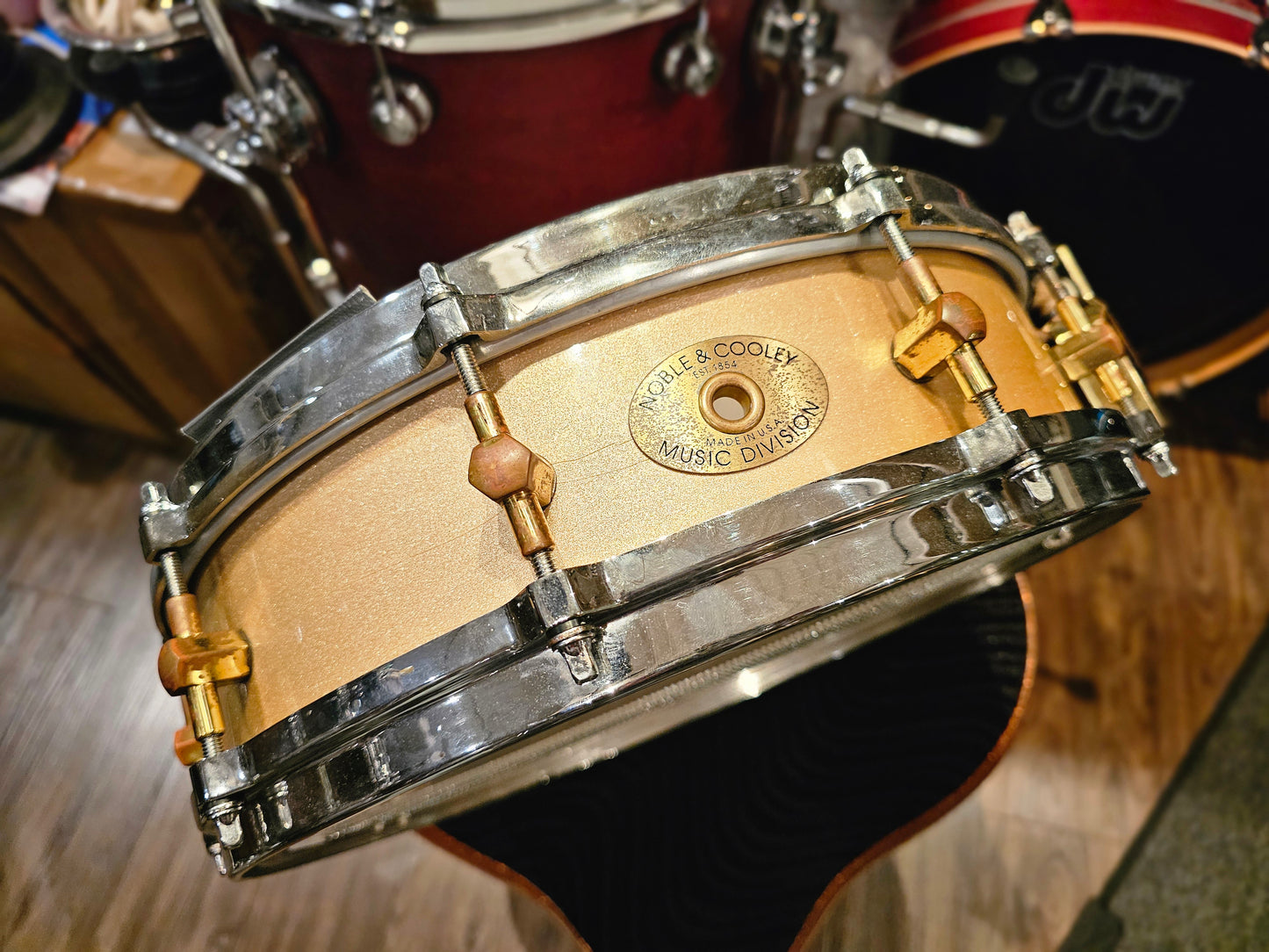 Noble & Cooley NC SS Classic Maple shell 14x3 7/8 snare drum