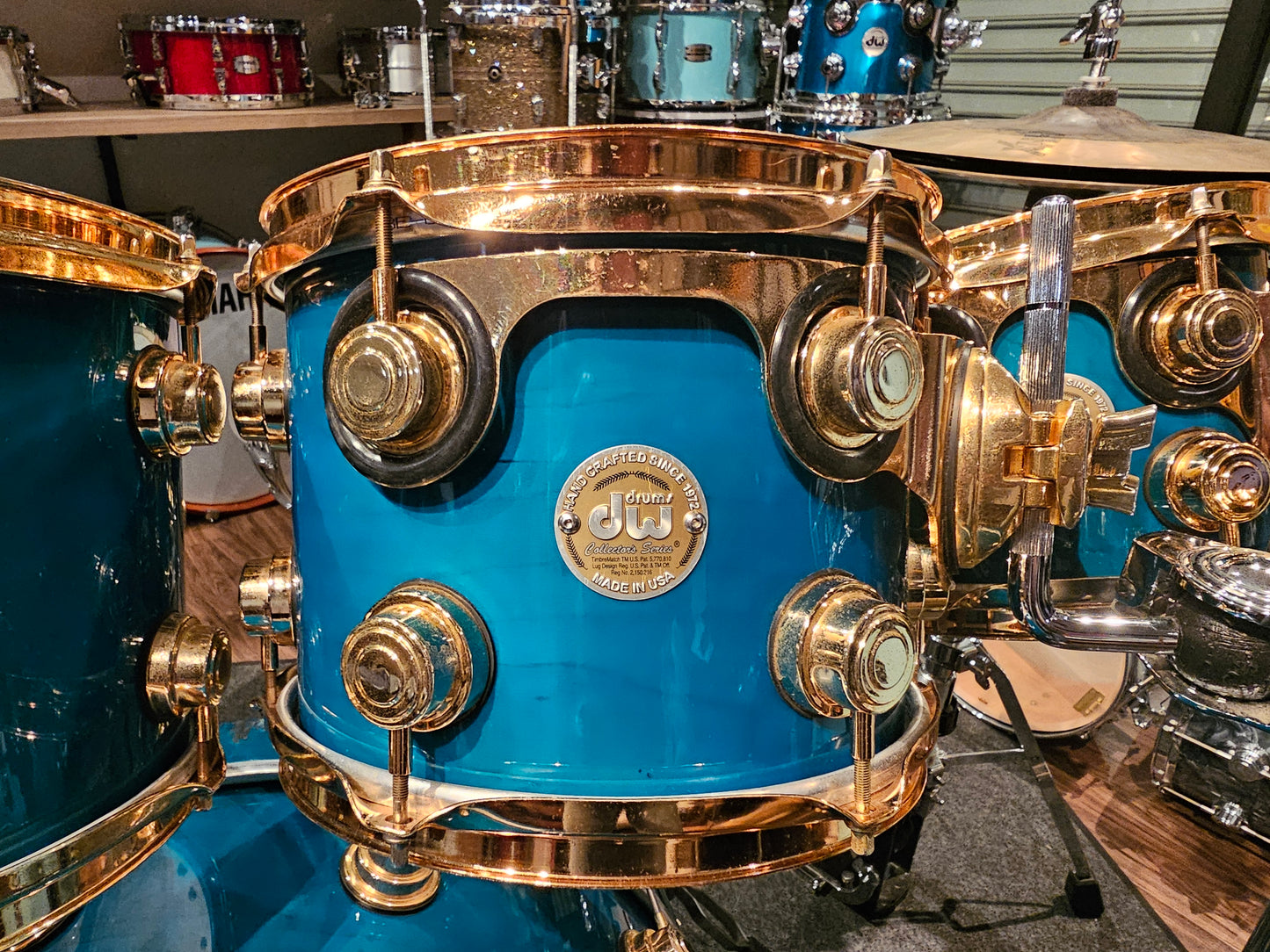 DW Collectors Maple 10 pcs. drums kit