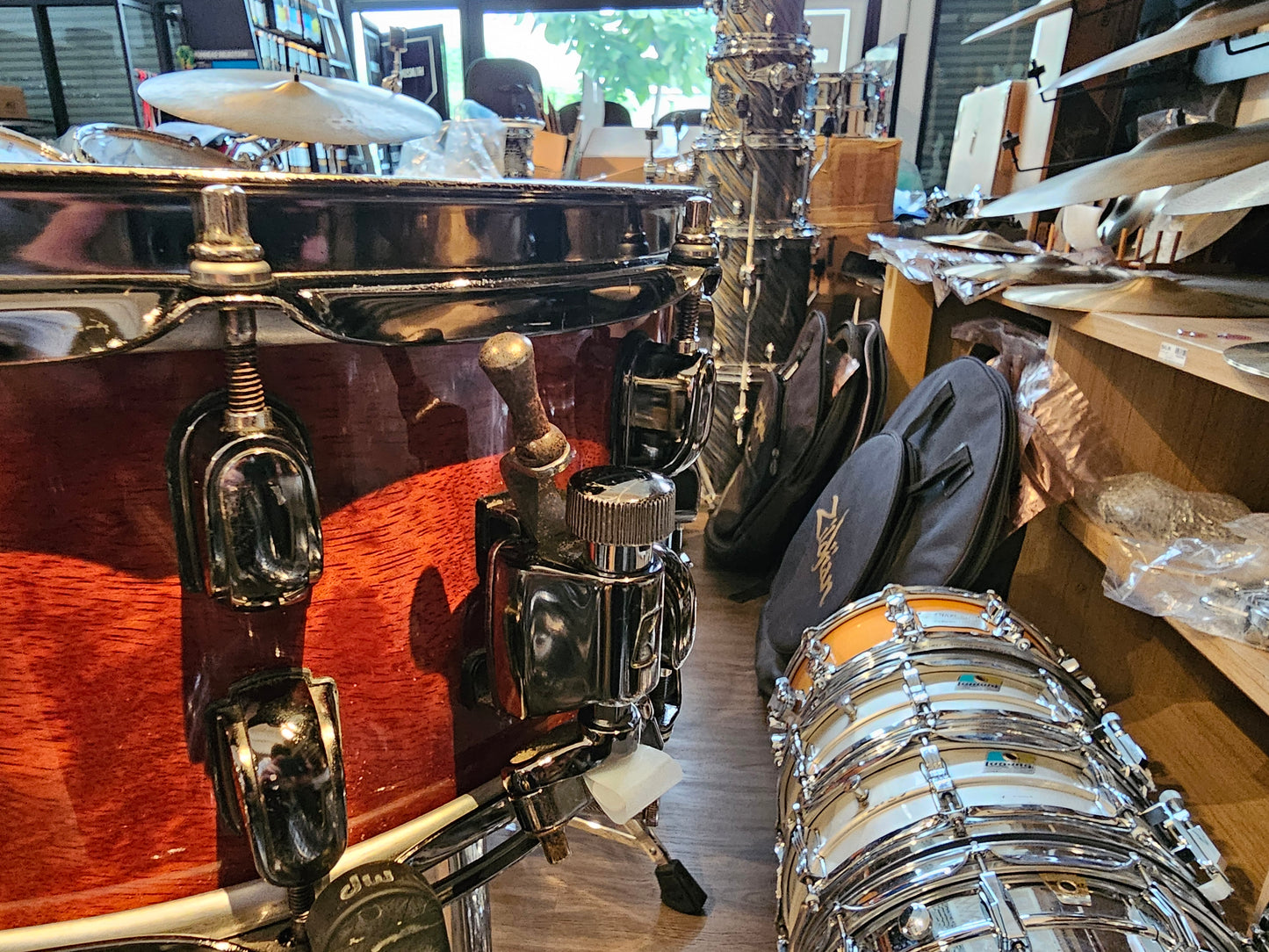 Tama SLP G-Bubinga 13 plies 10mm 14x6 snare drum