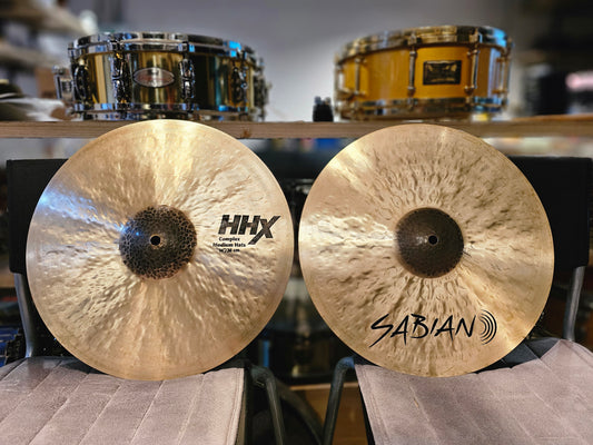 Sabian HHX complex medium 14" hihats