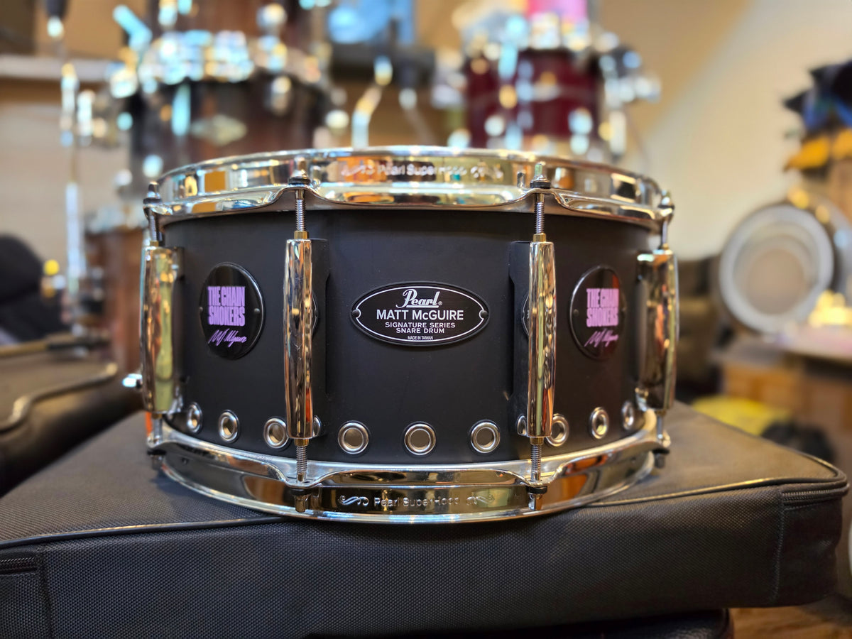 Pearl Matt Mcguire sig. 14x6.5 snare drum