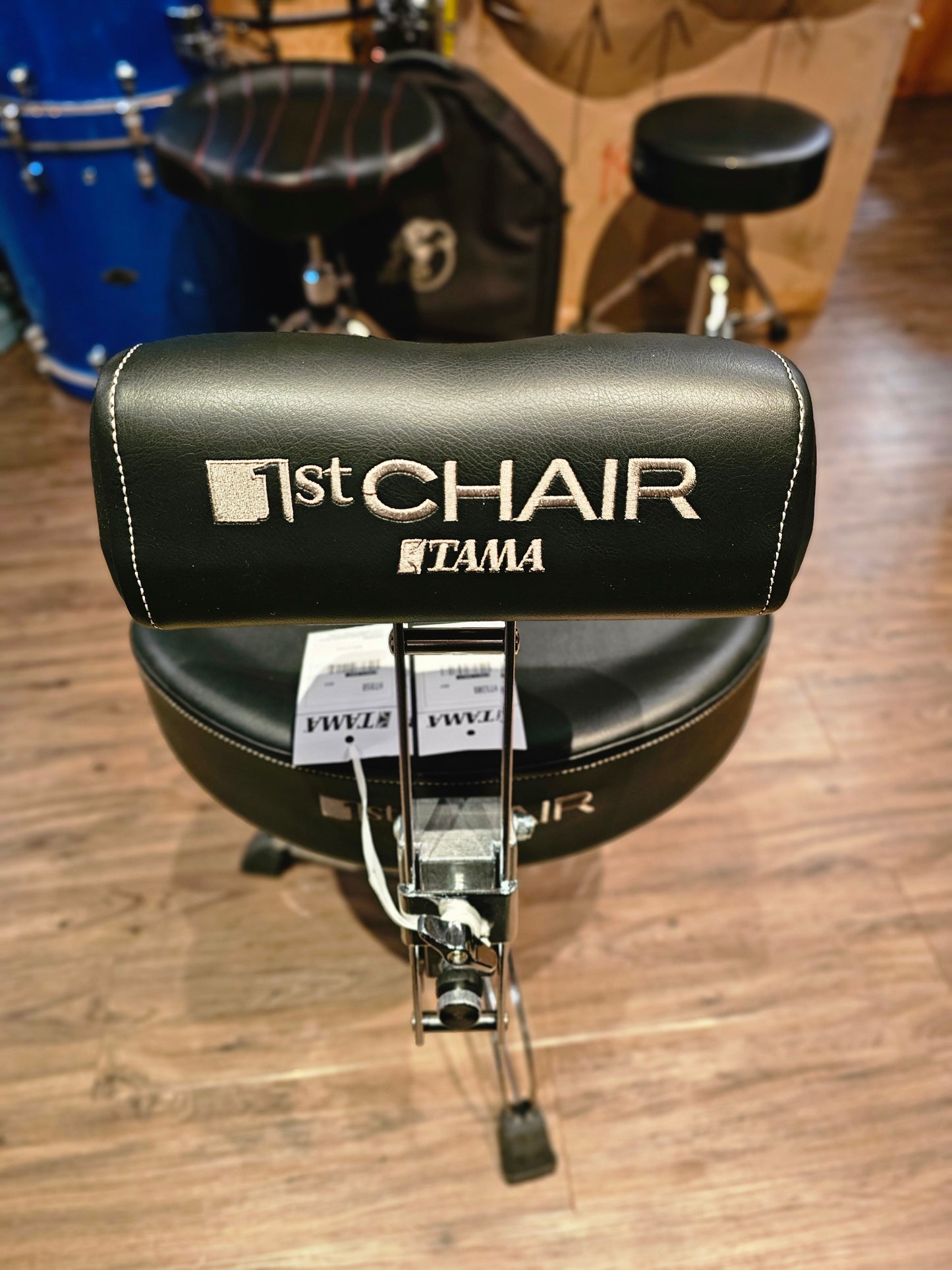 เก้าอี้กลอง Tama HT530B 1st chair wide rider trio drum throne + HTB5B back rest