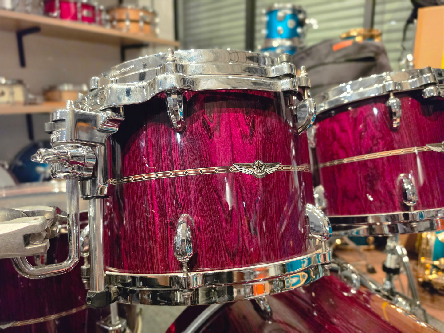 Tama Star Bubinga Dark red Cordia 5 pcs. drums set