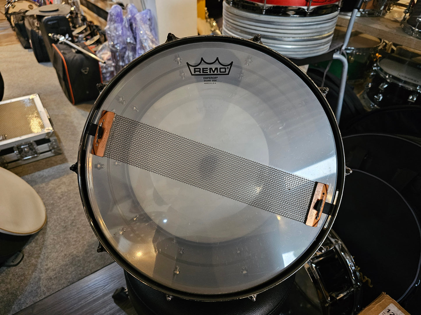 Ludwig Black magic 14x8 snare drum