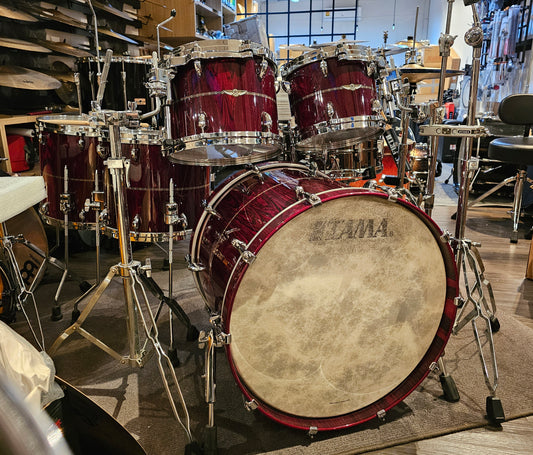 Tama Star Bubinga Dark red Cordia 5 pcs. drums set