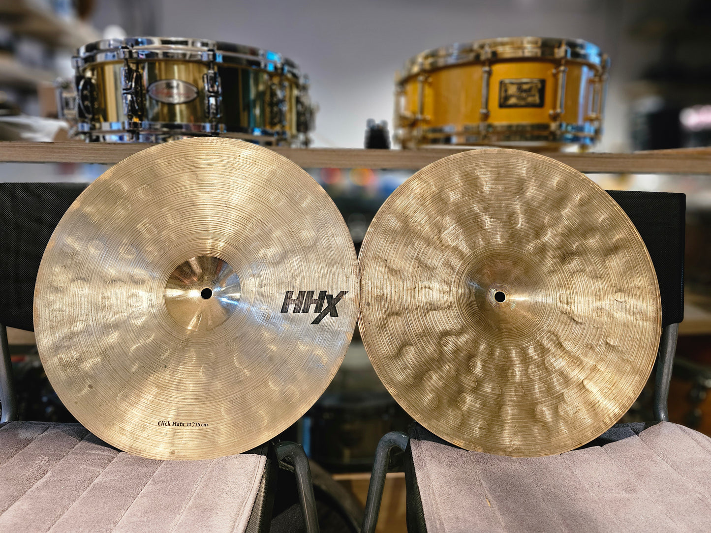 Sabian HHX click 14" hihats