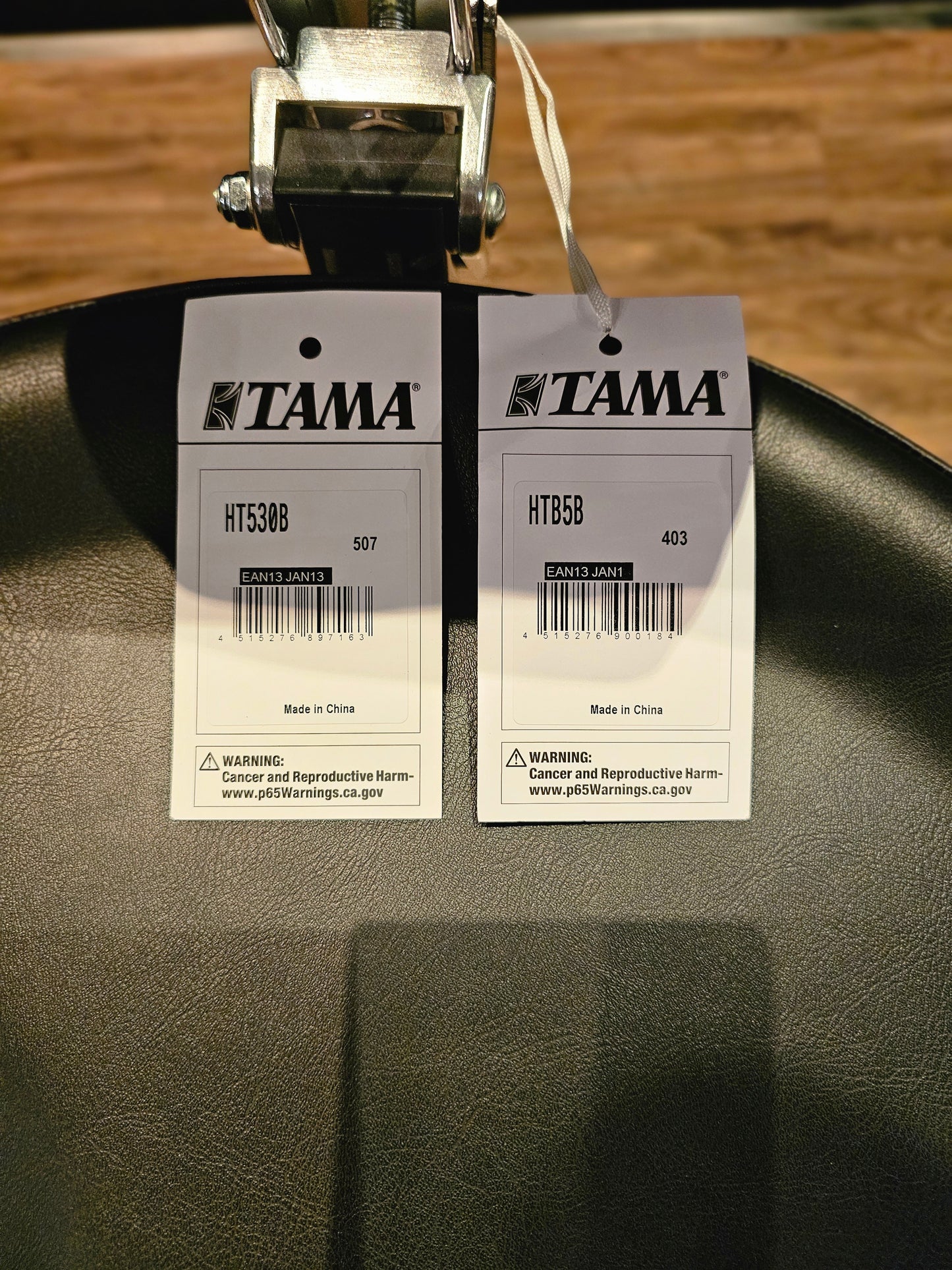 เก้าอี้กลอง Tama HT530B 1st chair wide rider trio drum throne + HTB5B back rest