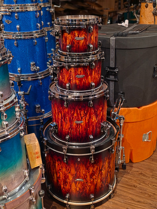 Tama Starclassic Maple Molten satin brown burst 4 pcs. drums kit