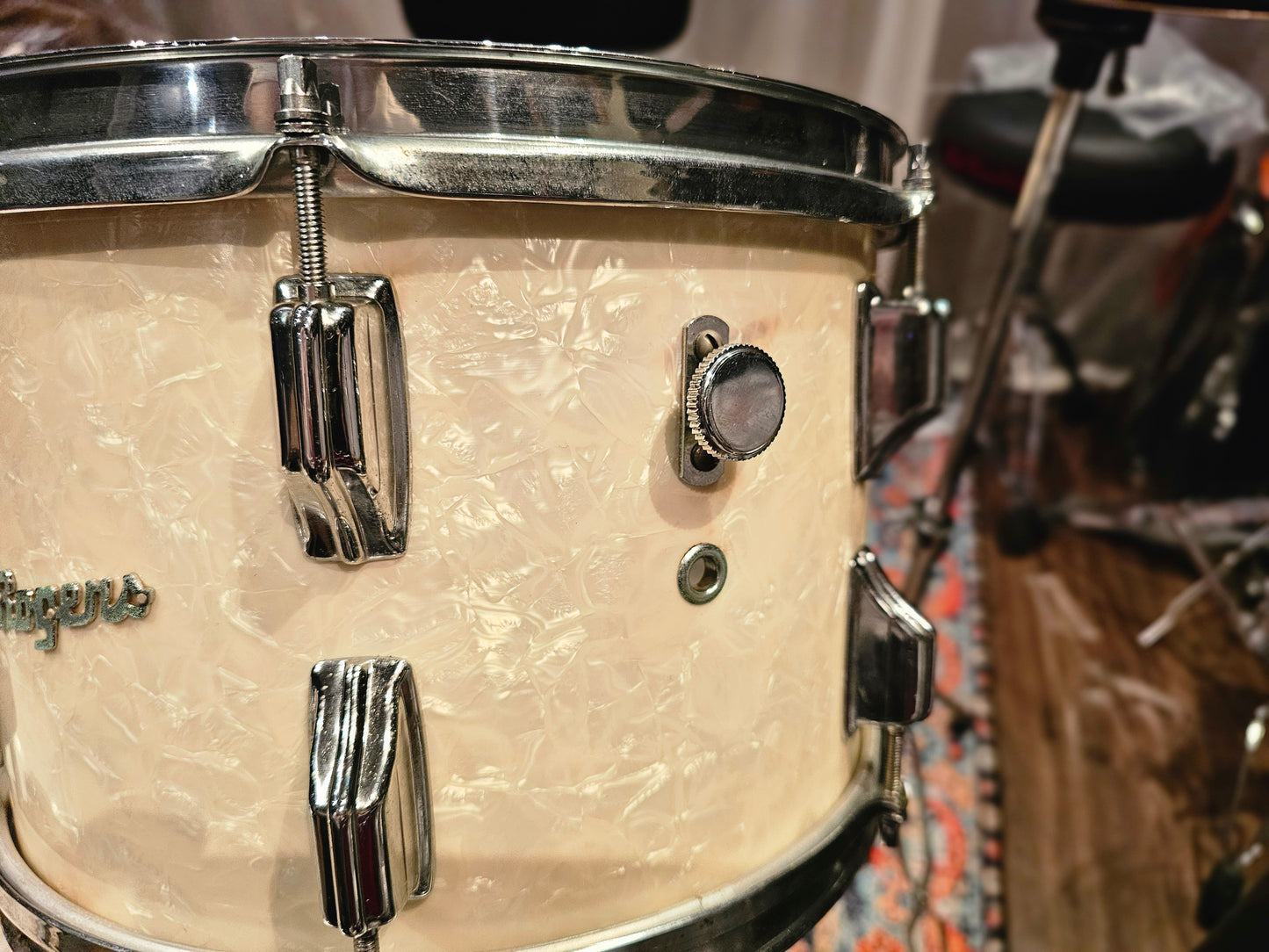 Rogers Holiday vintage 1968 WMP 3 pieces drums set